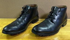 Aldo Dwohaloth Men's Sz 12 Chukka Boot Black Ultra Grip Flex Water Resistant VGC - Picture 1 of 19