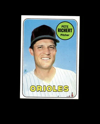 1969 Topps 86 Pete Richert EX-MT #D1,412133 - Image 1 of 2