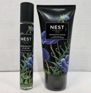 NEST FRAGRANCES Midnight Fleur LOTE 2 VIAJES 1,7 OZ Crema Corporal + 0,27 OZ Perfume - - Imagen 1 de 5