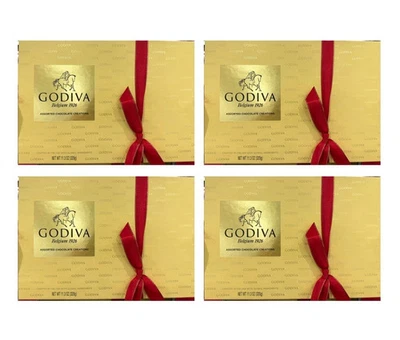 Caja de regalo Godiva Goldmark Premium Surtido 27 ChocolateCreations 11,3 OZ PAQUETE DE 4 Foto 1 de 3