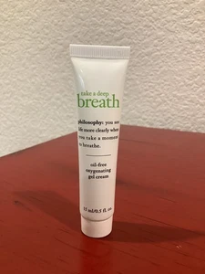 PHILOSOPHY Take a Deep Breath ölfreie sauerstoffreiche Gel-Creme 0,5 flüssige Unzen ~NEU~ - Bild 1 von 3