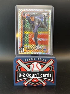 2025 Topps Chrome - Tarik Skubal #258 X-Fractor - Picture 1 of 2