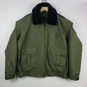 Tact Squad Duty Jacket Adult XL Green Nylon Removeable Liner Collar Style #F1003 - Picture 1 of 19