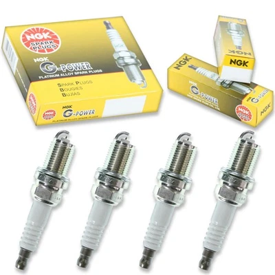 4 pcs NGK G-Power Spark Plugs for 1993-2002 Mitsubishi Mirage 1.8L L4 - wg - Image 1 of 4