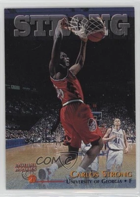 1996 Score Board Basketball Rookies Carlos Strong #58 - Image 1 of 2