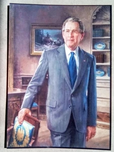 George W. Bush Presidential Portrait 5x7 Glossy - Picture 1 of 1