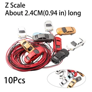 Brand New 10pcs Model Car Toy Parts Scenery 12V/20mA For Building Layout - Picture 1 of 12