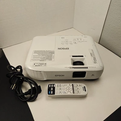 Epson VS250 3LCD Portable Projector Midel H838A HDMI HD Tested - Image 1 of 4