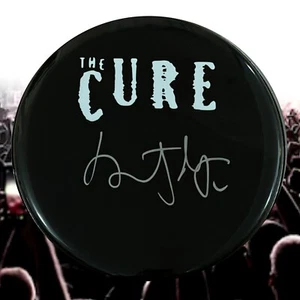 GFA The Cure Band Drummer * LOL TOLHURST * Signed New 10" Drumhead COA - Picture 1 of 4