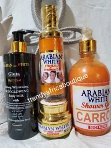 Arabian Magic-white lotion, face cream, oil 60ml & shower gel. 100% satisfaction - Picture 1 of 7