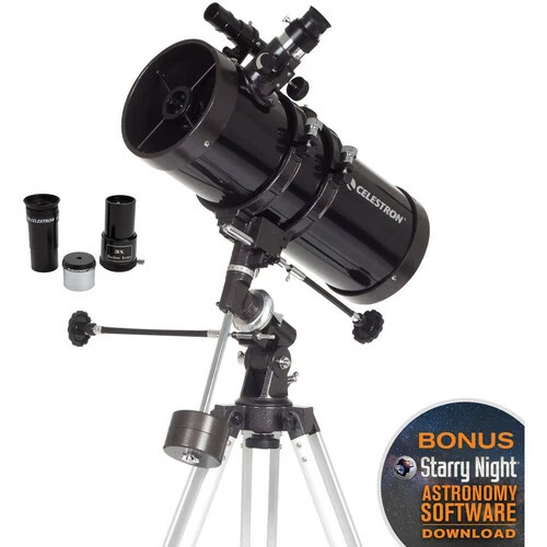 Celestron Powerseeker 127 EQ Reflector Telescope Kit #21049 (UK Stock) BNIB Astr - Image 1 of 4
