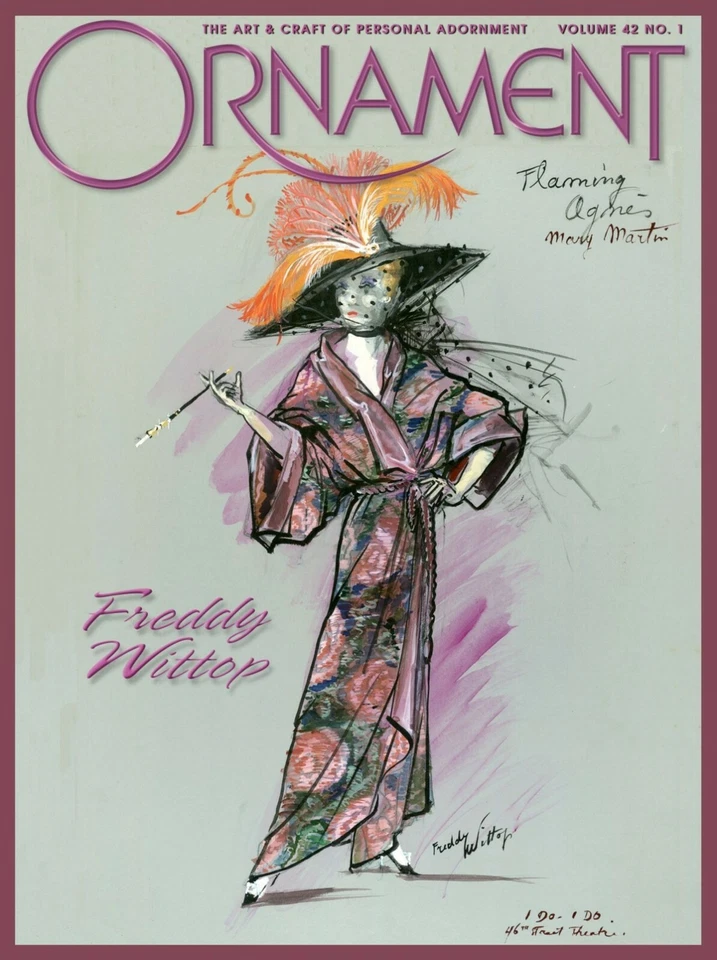 ORNAMENT MAGAZINE | VOL.42 NO.1 2021 | FREDDY WITTOP - ART & FASHION