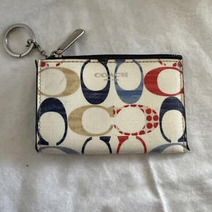 Coach Small Cardholder Keychain Wallet - Picture 1 of 6