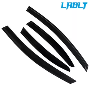 LABLT Window Visor Sun Rain Guard Vent Shade Deflector For 2006-2011 Honda Civic - Foto 1 di 8