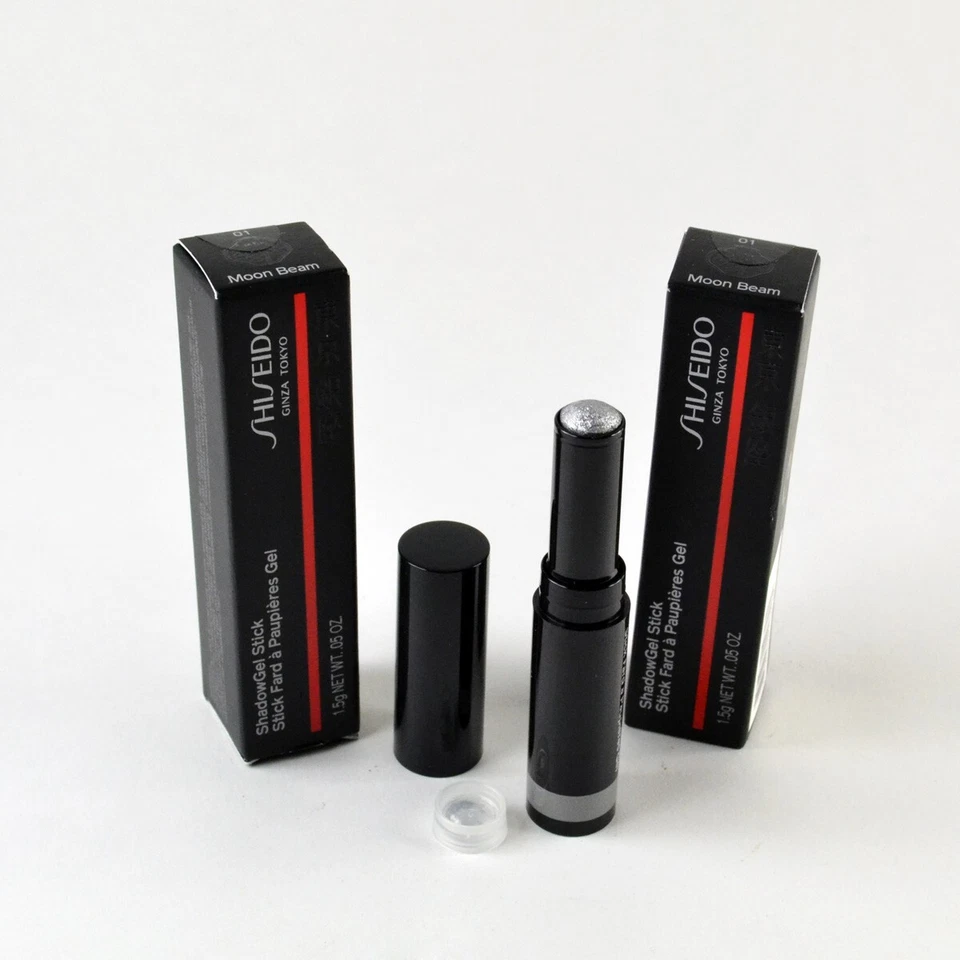 2 Shiseido ShadowGel Stick 01 MOON BEAM - Juego de 2 x 1,5 g / 0,05 OZ Foto 1 de 1