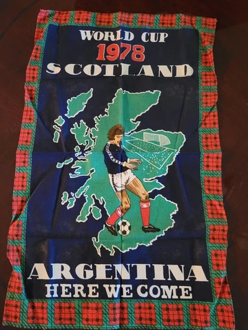 1978 World Cup Scotland Banner Cover