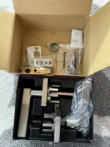 Kwikset 154 HFL 15 6AL RCS Satin Nickel Durchgangstürschloss HALIFAX 91540-001 NEU - Bild 1 von 3