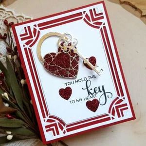 Frame Background Metal Cutting Dies Scrapbooking Decor Making Embossing Die Cut - Picture 1 of 5