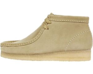 Clarks Wallabee Boot Maple Suede Women's Lace Up Moccasins 55520