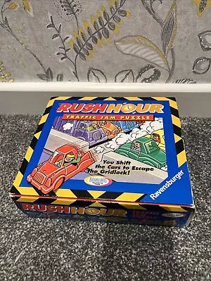 Binary Arts Rush Hour Traffic Jam Strategy Game Ravensburger 1996 100% GC - Image 1 of 4