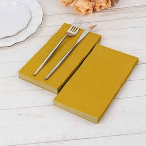 50 Plain Soft 2 Ply Dinner Table Cocktail Paper NAPKINS Party Events Decorations - Picture 1 of 202