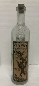 Tequila Reposado Especial Chamucos bottiglia vuota lotto 1503 - Foto 1 di 9
