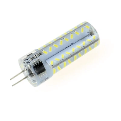 Dimmable G4 G9 E14 LED Corn Bulb Silicone Crystal Spotlight 6W 9W SMD Lamp RGCA - Image 1 of 4