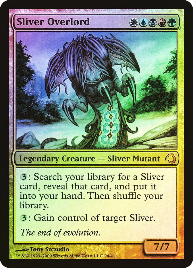 MTG FOIL Sliver Overlord  - Premium Deck Series: Slivers #24 - Image 1 of 1