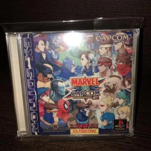 PlayStation Marvel VS Capcom EX Sony PS1 Used Game - Picture 1 of 5
