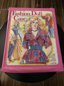 Vintage Tara Toy Fashion Doll Carrying Case Holder For Barbie Jem Dolls - Picture 1 of 4