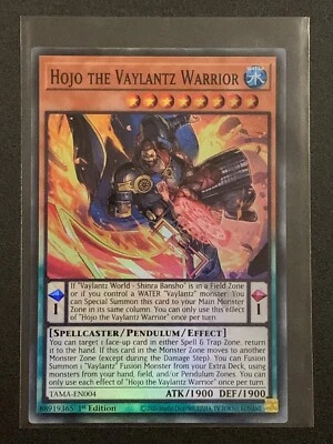 Hojo the Vaylantz Warrior | TAMA-EN004 | Super Rare | 1st Edition | YuGiOh TCG - Image 1 of 3