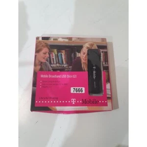 ZTE MF637 Black Portable HSDPA 7.2Mbps (T-Mobile) Mobile Broadband USB Modem - Picture 1 of 8