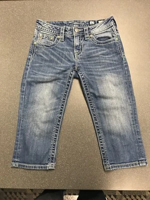 Miss Me denim capri pants STYLE JK7523P SIZE 12 - Image 1 of 4