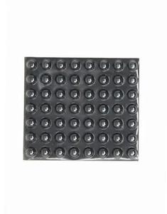 3M SJ5003 Black Bumpon Blister Pack (56 Bumpons) - Picture 1 of 1