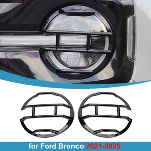 Protector de capó negro ABS para Ford Bronco 2021-2025 - Imagen 1 de 19