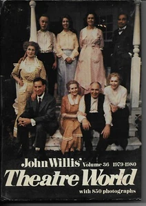 THEATRE WORLD 1979-1980 Vol. 36 by John Willis (1981, Hardcover) - Foto 1 di 2