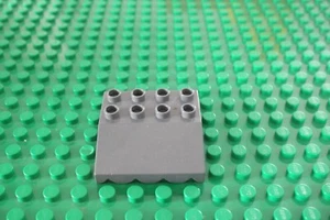 Duplo Gray Grey Roof Shingle Awning Stripe Shop Scalloped Overhang 2x4 - Picture 1 of 1