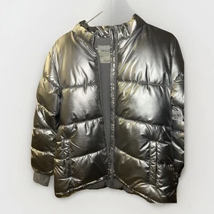 Boys Thereabouts Jacket Size L (14/16) silver shimmer, jacket NEW WITH TAG - Picture 1 of 5