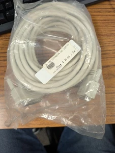 NEW OLD STOCK DB25 Male to Male Serial Parallel Cable 25 Foot . IEEE-1284 - Picture 1 of 1