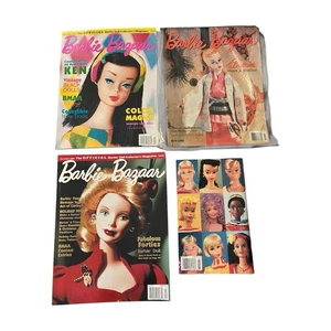 Barbie Bazaar rivista vintage lotto di 4 libri da collezione e guida prezzi - Foto 1 di 10