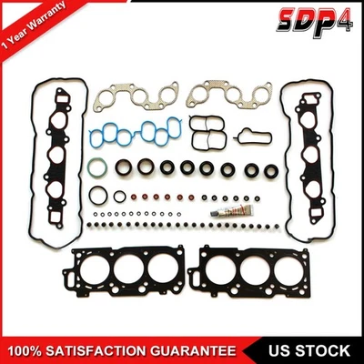 Juego de juntas de culata para Toyota Sienna Camry Lexus ES330 RX330 3,3 L 3MZFE 2004-2010 Foto 1 de 4