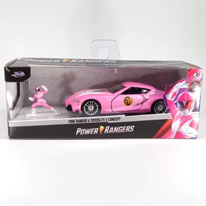 Power Rangers Pink Ranger & Toyota FT-1 Diecast Car 1:24 by Jada Toys - Picture 1 of 9