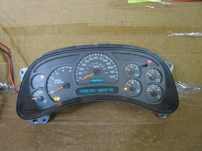 Cuadro de instrumentos velocímetro Chevy Tahoe 03-07 150 k millas 15182149 Foto 1 de 4