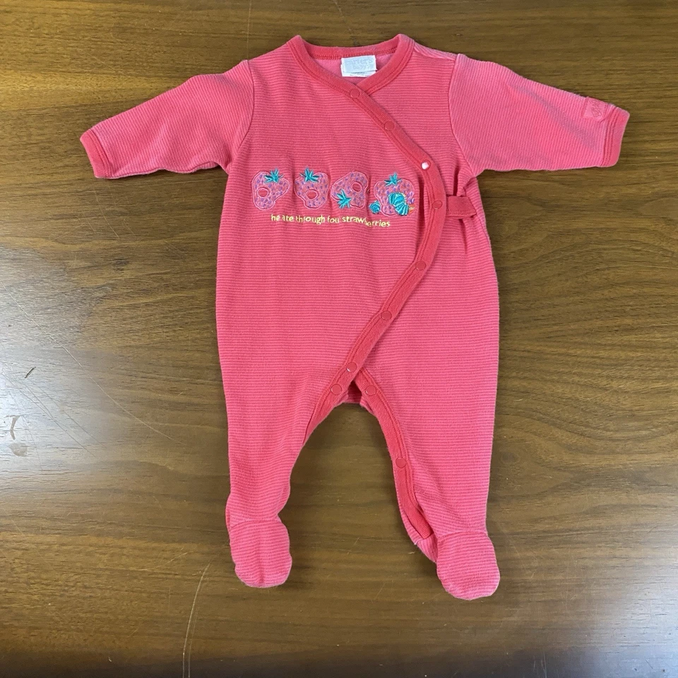 VTG 0-3 Carter’s The Very Hungry Caterpillar  02 Romper Eric Carle - Image 1 of 4