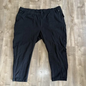 Carhartt Force Relaxed Fit Ripstop Work Pant Women 3XL 24-26 Black Cargo Elastic - Picture 1 of 11