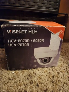 New Hanwha Wisenet HD+ HCV-6070R 2MP 1080p Analog HD IR Dome Security Camera - Picture 1 of 5
