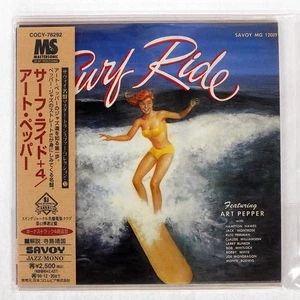 Art Pepper Surf Ride +4 Savoy Jazz COCY78292 JAPAN OBI MINI LP 1CD - Foto 1 di 1