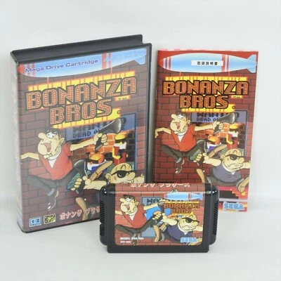 BONANZA BROS Mega Drive Sega 1900 md - Image 1 of 4