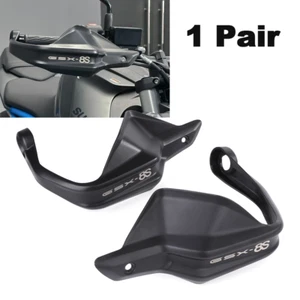 For Suzuki GSX-8S 2023-2025 Handlebar Hand Guards Protector GSX-8S LOGO Black - Picture 1 of 23