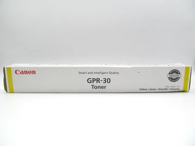Cartucho de tóner Canon GPR-30 amarillo GENUINO SELLADO DE FÁBRICA 2801B003AA Foto 1 de 4